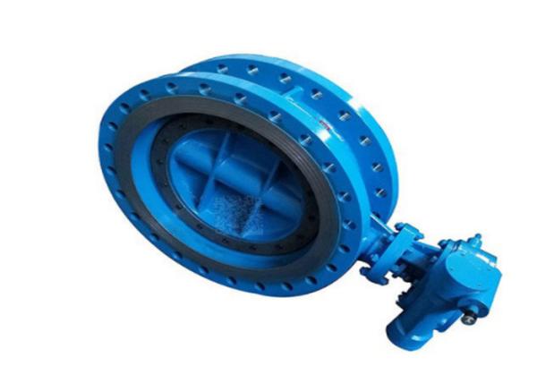 DN100 – DN4000/ 4"-160" Double Eccentric Double Flange Butterfly Valve BS EN593