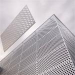 1200x1200 Metal Building Facades Perforated Galvanized Steel Facade Panels