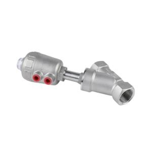 Wholesale SS304/316 Pneumatic Angle Seat Valve with Thread/Clamp/Weld/Flange Connection Full Stainless Steel from china suppliers