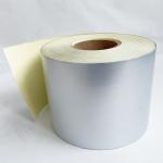 36N Matte Aluminum Foil 76mm Industrial Adhesive Labels
