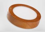 Pmma Led Panel Light 18w , Wood Grain Color Living Room Ceiling Lights