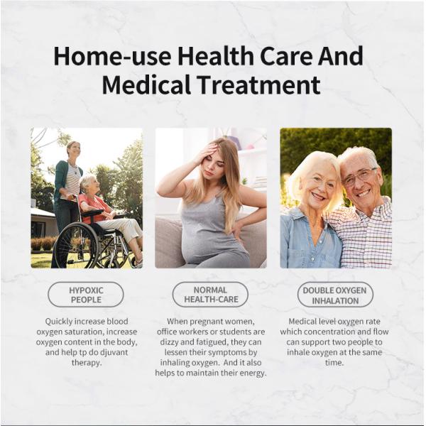 Polymer Screening Compression Portable LCD Screen Display For Home Oxygen Concentrator 7L