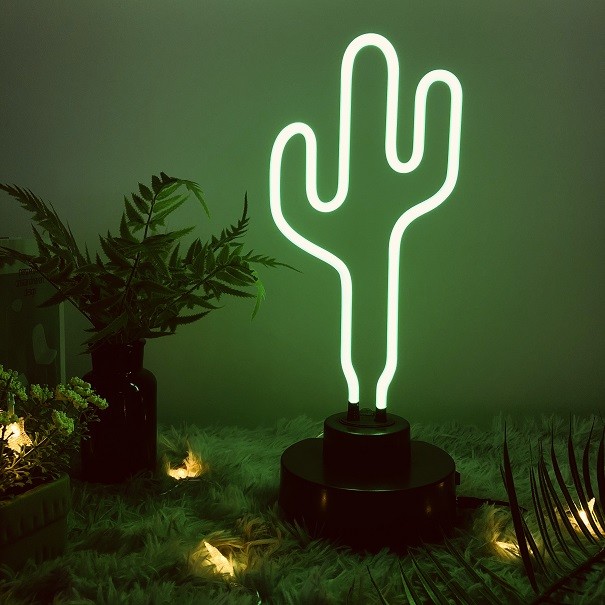130V Glass Neon Wall Sculpture