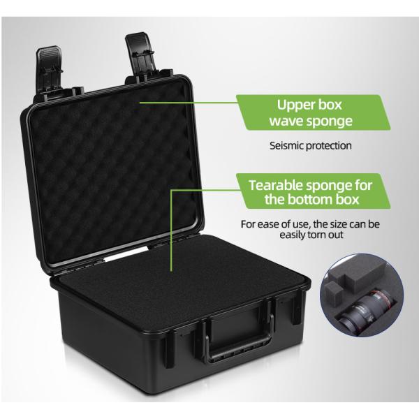 EA-2620H Plastic Tool Storage Case 295x266x142mm Customizable