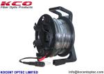 CPRI Armored Fiber Optic Patch Cord 4.8mm G657A DLC 0.2dB Rooling Car 100m 150m