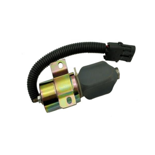 Excavator Parts Diesel Engine Fuel Shutoff Stop Solenoid Valve 24Volt 1756ES