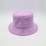 Whosales custom design corduroy winter fashion embroidered bucket hat with your