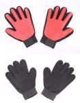 Relaxing Massage Cat Grooming Glove For Dogs Wool Glove Pet Hair Deshedding Comb