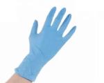 Blue Color Disposable Gloves , Disposable Latex Gloves For Hospital / Laboratory