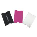 ABS Credit Card Protector Sleeves / Plastic RFID Blocking With Aluminum Foil
