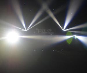 Wholesale Rainbow Effects CREE Mini LED Moving Head Beam Stage Light with Infinite PAN Movement 50W from china suppliers