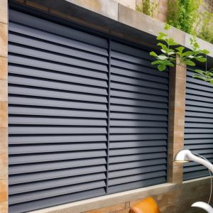 Wholesale Anodizing Aluminium Louvered Window Frame Triple Glass Sound Insulation from china suppliers
