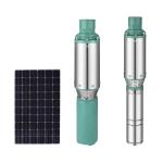 1 hp high quality 48v 72v brushless dc mini solar water pump for agriculture in