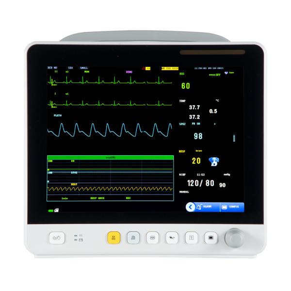 12.1inch Portable Vet Multi-parameter Monitor Yonker VE 12 Monitor Veterinary Multi-parameter 8 Monitor Price