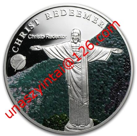 Hot Selling Custom Silver Coin for Brazil