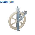 Construction Works Large Diameter Conveyer Equipment Power Cable Pulley Block