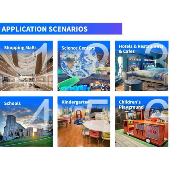 4*2.5m Interactive Floor System Eggs Theme Childrens Games Projected On Floor