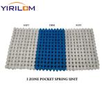 Professional Manufacturer Customized 3 Zoned Pocket Spring Coils For Mattress