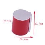 Perfume Zinc Alloy Closures Zamac Cap With Leather For Ready - Made Mould