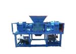 Two Shaft Waste Plastic Shredder Machine With Φ400×40 Knife Size 45×2KW