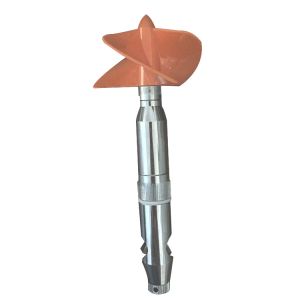 Two Signals Water Flow Speed Meter Propeller Type For Extensive Speed Measuremen