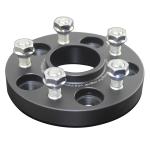 15mm Forged Aluminum Wheel Spacers Anodize Black For FORD Focus ST & RS