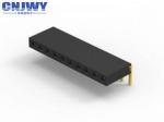8 Pins 90° Female Header Connector 2.0 Mm Pitch Current Rating 2.0 AMP