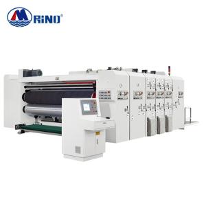Wholesale 380V 4000mm Flexo Corrugated Box Printing Machine With Die Cutting Unit from china suppliers
