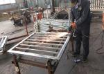 Garden Decoration 2m Steel Fence Door with Double Gate Heat Treated Wood PVC