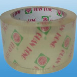 Wholesale Gmark Logo On Adhesive Custom Crystal Clear Tape , 15 m - 1500 Y from china suppliers