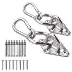 304 Stainless Steel Pad Eye Plate With Round Ring Heavy Duty Marine Deck
