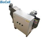 SS304 6kg/H Screw Press Dewatering Machine Steel Sludge Wastewater Treatment