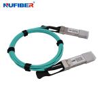40G QSFP28 AOC Cable , 3m 5m Active Fiber Optic Cable For Data Center