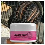 Extra Super Strong Hold Hair Gel for Braiding Vegan and Hair Dying Function