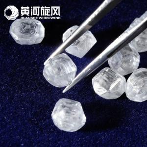 Wholesale White HPHT lab grwon Diamonds Low Price Loose Rough HPHT Diamonds ROUGH STONE/ Uncut from china suppliers