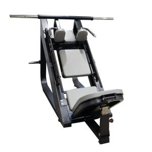 Wholesale Plate Loaded 45 Degree Leg Press Hack Slide Calf Glutes Hack Squat Gym from china suppliers