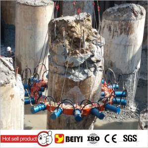 Wholesale BYMK-180S Excavator or crane with powerback Hydraulic Pile Breaker/Cutter for your piles construction from china suppliers