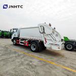 HOWO Light Waste Collection Garbage Compactor Truck Price Dimensions Automatic