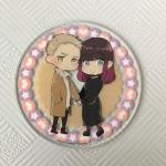 Customized Acrylic Coaster with Anime figure/star/Cartoon figure/Company Logo
