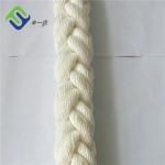 Marine White 3 Strands Twisted Nylon Rope 20mm Customized