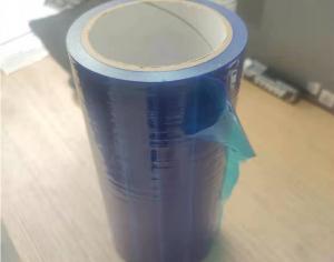 Wholesale 50 Micron Aluminium Vent Duct Protective Film High Tack Blue Duct Film from china suppliers