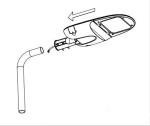 Stable High Power Led Street Light , Outdoor Led Street Lights Energy Savings