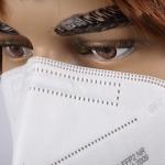 Kn95 Gb2626-2006 Full Mouth Protective Face Mask 5 Ply