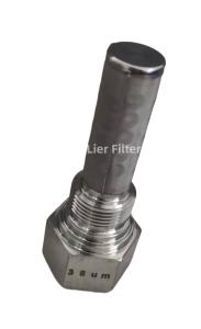 Wholesale Lower Resistance Large Flow Capacity 38um Metal Valve Filter Element from china suppliers