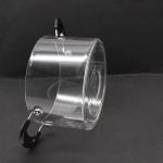 Microwave Heating Transparent Borosilicate Glass Soup Pot