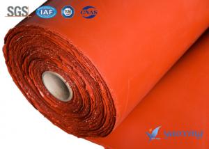 China 3300g/m2 Outdoor Extending Silicone Coated Glass Fabric 2.0mm on sale