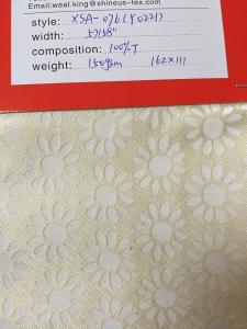 Wholesale polyester jacquard fabric for ladieswear from china suppliers
