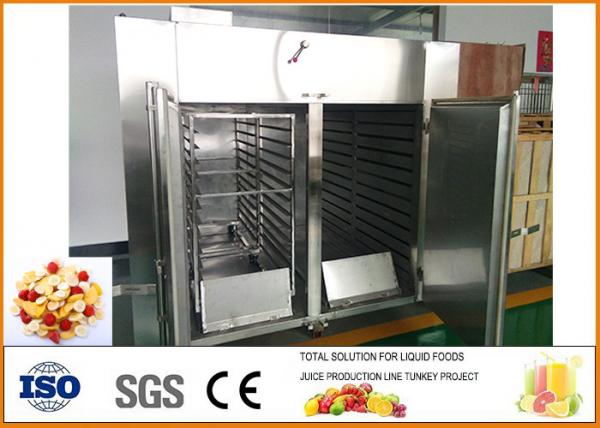 Quality Dried Fruit And Vegetable Processing Line 304 / 316 Stainless Steel Material for sale