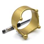 Painting Golden Crown Resin 3D Printing Service Rapid Prototyping
