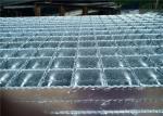 5x5mm Bar Non Treatment Serrated Steel Grating galvanized walkway grating